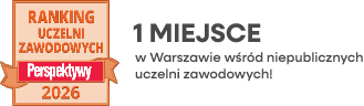 Perspektywy 2026 ranking – 1st place in Warsaw among private vocational universities