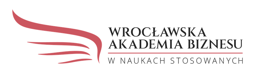 Logo Wrocławskiej Akademii Biznesu w&nbsp;Naukach Stosowanych