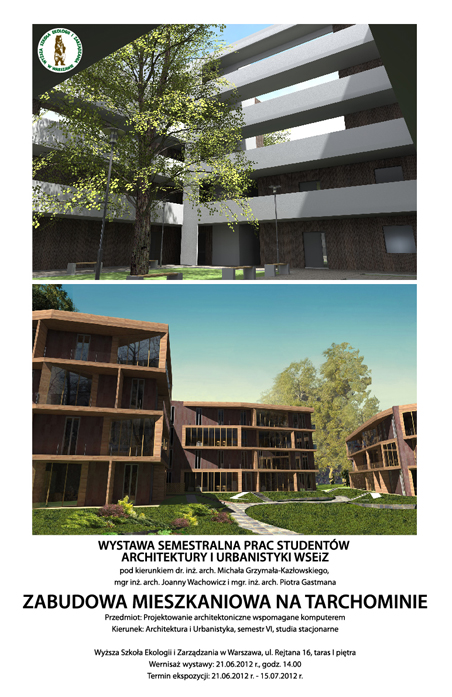 Wystawa semestralna prac studentów Architektury i Urbanistyki WSEiZ — zdjęcie 1, Akademia Techniczno-Artystyczna (ATA)