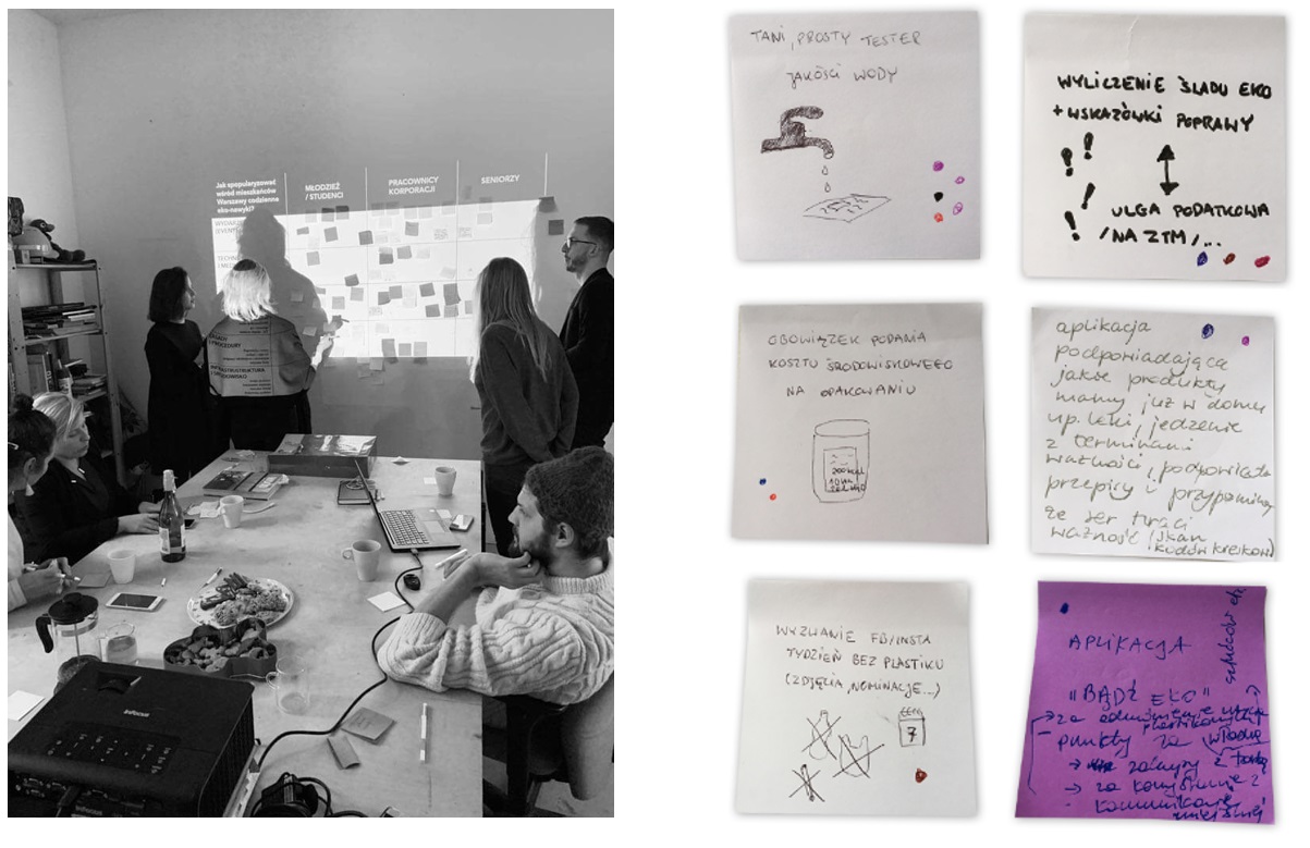 Ekologiczna aplikacja mobilna dla mieszkańców Warszawy zaprojektowana zgodnie z metodologią Design Thinking — zdjęcie 1, Akademia Techniczno-Artystyczna (ATA)