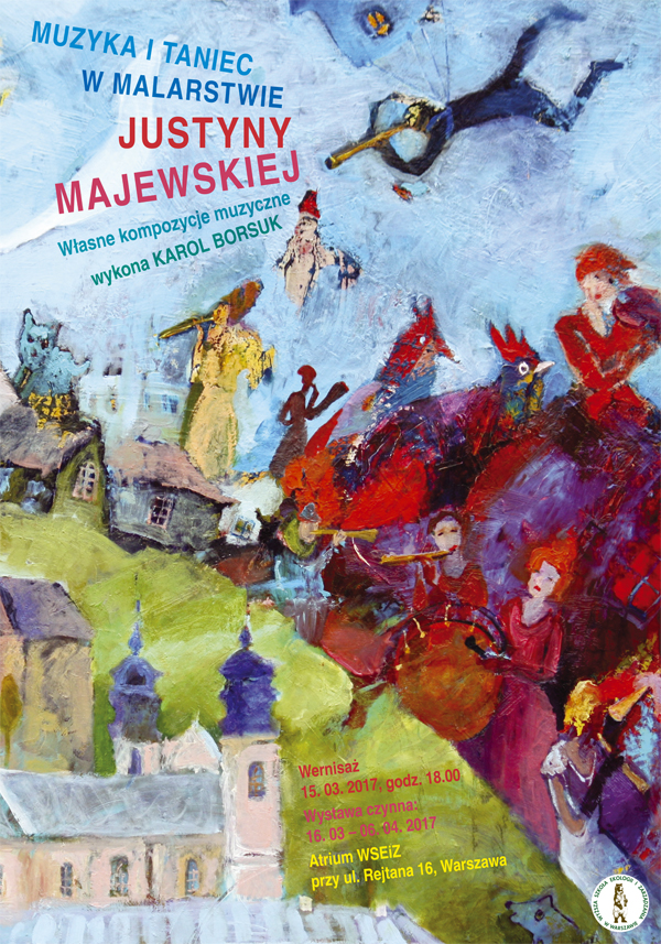 Wystawa Muzyka i Taniec w Malarstwie Justyny Majewskiej — zdjęcie 1, Akademia Techniczno-Artystyczna (ATA)