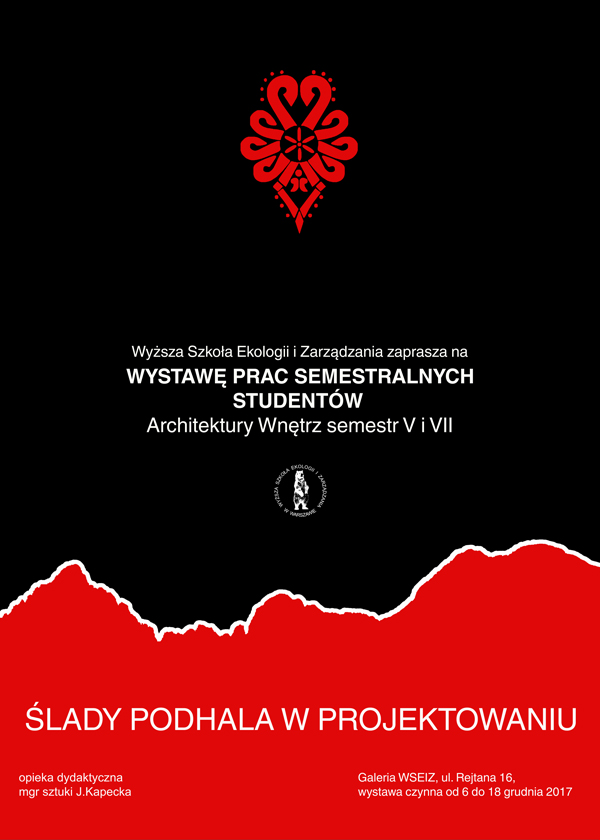 Wystawa Ślady Podhala w Projektowaniu — zdjęcie 1, Akademia Techniczno-Artystyczna (ATA)