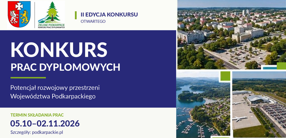 Zdjęcie Rusza II edycja otwartego konkursu na najlepszą pracę dyplomową