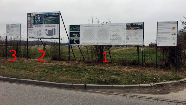 Wystawa plenerowa projekt studentów Architektury WSEiZ w Piasecznie — zdjęcie 1, Akademia Techniczno-Artystyczna (ATA)